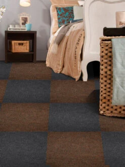 Teppichbodenfliese, Anthrazit 965