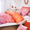 Bettwäsche, Mediterranean -Einrichtungsgegenstände Geschäft Alcazar Bettwaesche Orange 135x200 mil