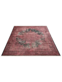 Vintage-Teppich, Karmin -Einrichtungsgegenstände Geschäft Alessandria VintageTeppich Rot Karmin 200x290 fper