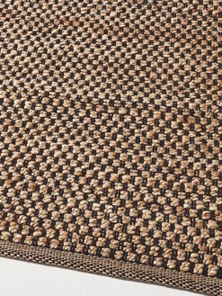 Flachgewebe-Teppich, Natur/Dunkelgrau NAT./BLACK 5 Flachgewebe-Teppich, Natur/Dunkelgrau NAT./BLACK -Einrichtungsgegenstände Geschäft Almeria Flachgewebe braun natur lup