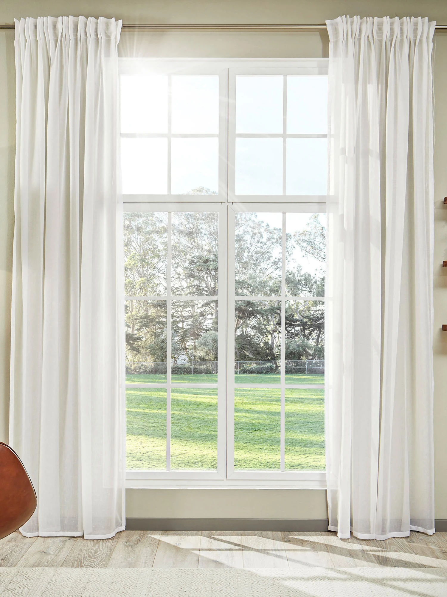 Vorhang mit Gardinenband, Ecru Vorhang Mit Gardinenband, Ecru -Einrichtungsgegenstände Geschäft Amalia Gardine verdeckteSchlaufe creme ecru 140x245 mil