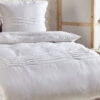 Bettwäsche, Weiss -Einrichtungsgegenstände Geschäft Amari Bettwaesche Weiss 135x200 mil