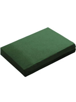 Flanell-Spannbetttuch, Tannengrün -Einrichtungsgegenstände Geschäft Arosa Spannbetttuch gruen Tannengruen 100x200 per