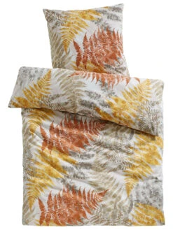 Bettwäsche, Curry 4 Bettwäsche, Curry -Einrichtungsgegenstände Geschäft AutumnVibes Bettwaesche Gelb Curry 135x200 pla