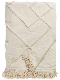 Decke, Cream -Einrichtungsgegenstände Geschäft Avellana Decke Weiss Cream 150x200 pla