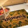 Fußmatte, Bananas -Einrichtungsgegenstände Geschäft Bananas Fussmatte Gelb Bananas 45x75 mil