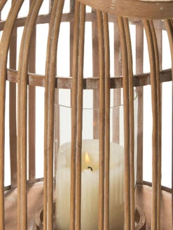 Windlicht, Natural -Einrichtungsgegenstände Geschäft Barara Windlicht Braun Natural lup