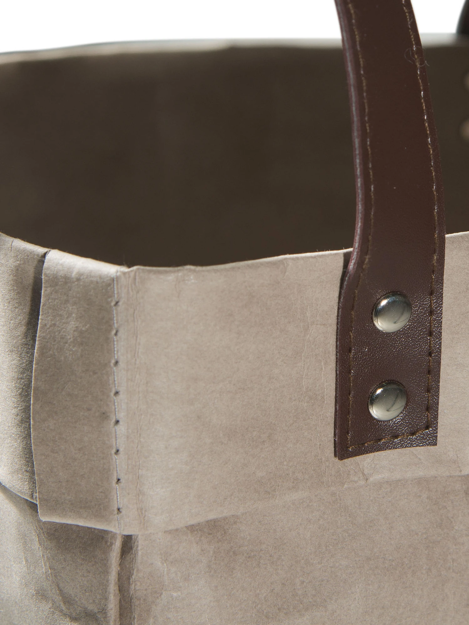 Korb, Graubraun Korb, Graubraun -Einrichtungsgegenstände Geschäft BasketKraftpaper Korb Hellbraun Graubraun 35x35x45 lup2