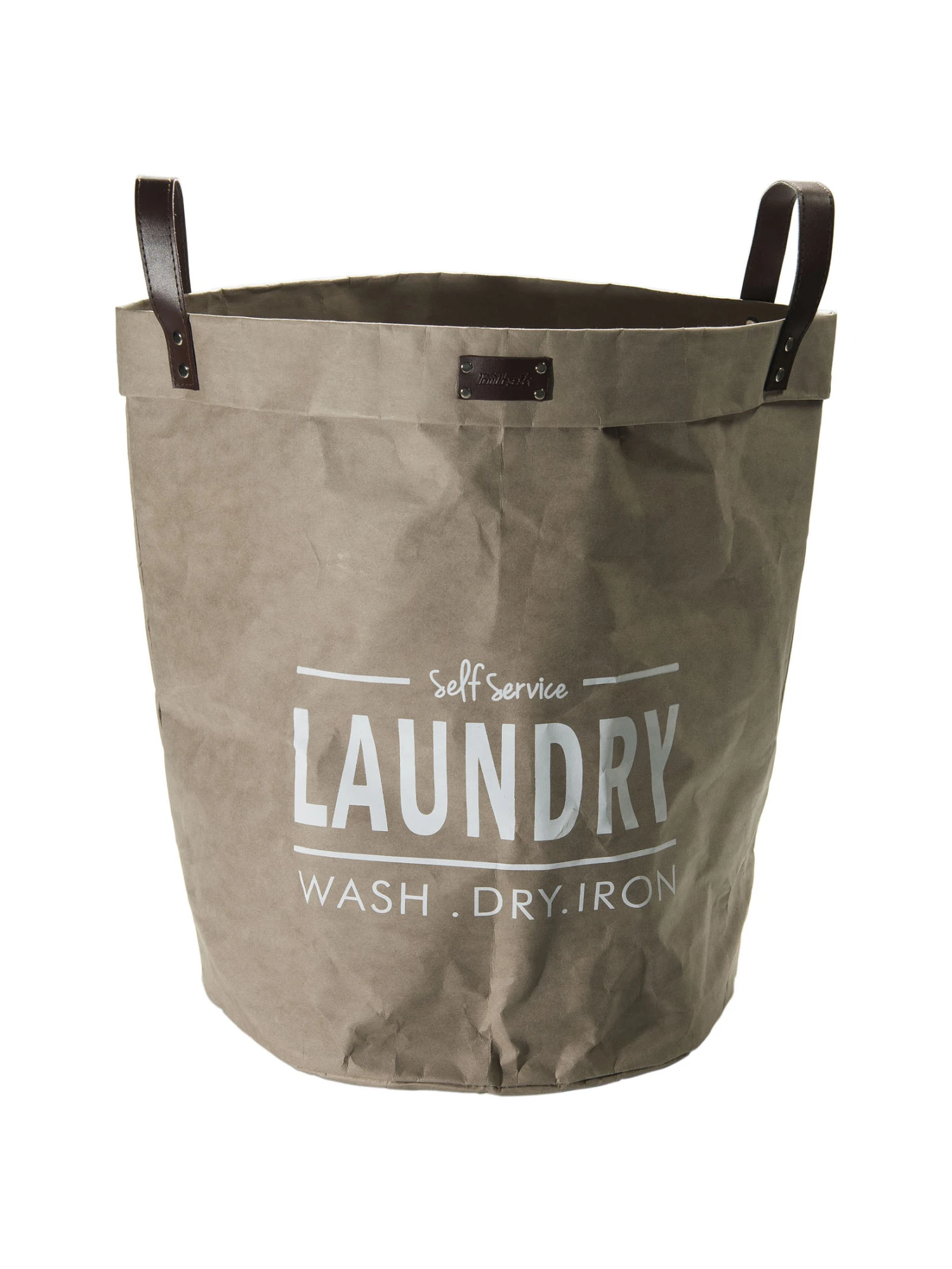 Korb, Graubraun Korb, Graubraun -Einrichtungsgegenstände Geschäft BasketKraftpaper Korb Hellbraun Graubraun 35x35x45 per