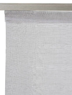Flächenvorhang, Silber 4 Flächenvorhang, Silber -Einrichtungsgegenstände Geschäft Becca Flaechenvorhang Grau Silber 60x245 lup1