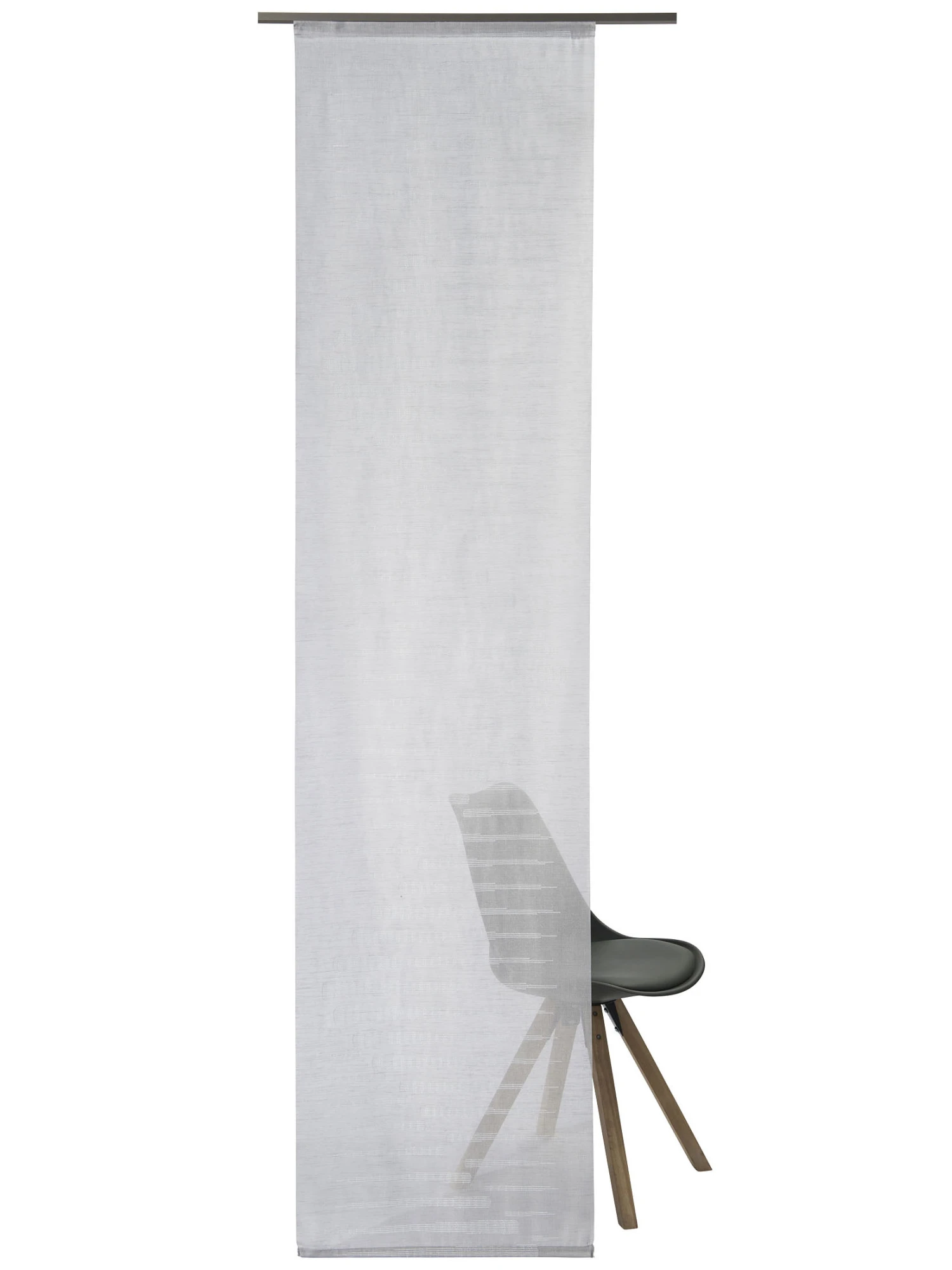 Flächenvorhang, Silber Flächenvorhang, Silber -Einrichtungsgegenstände Geschäft Becca Flaechenvorhang Grau Silber 60x245 pla2