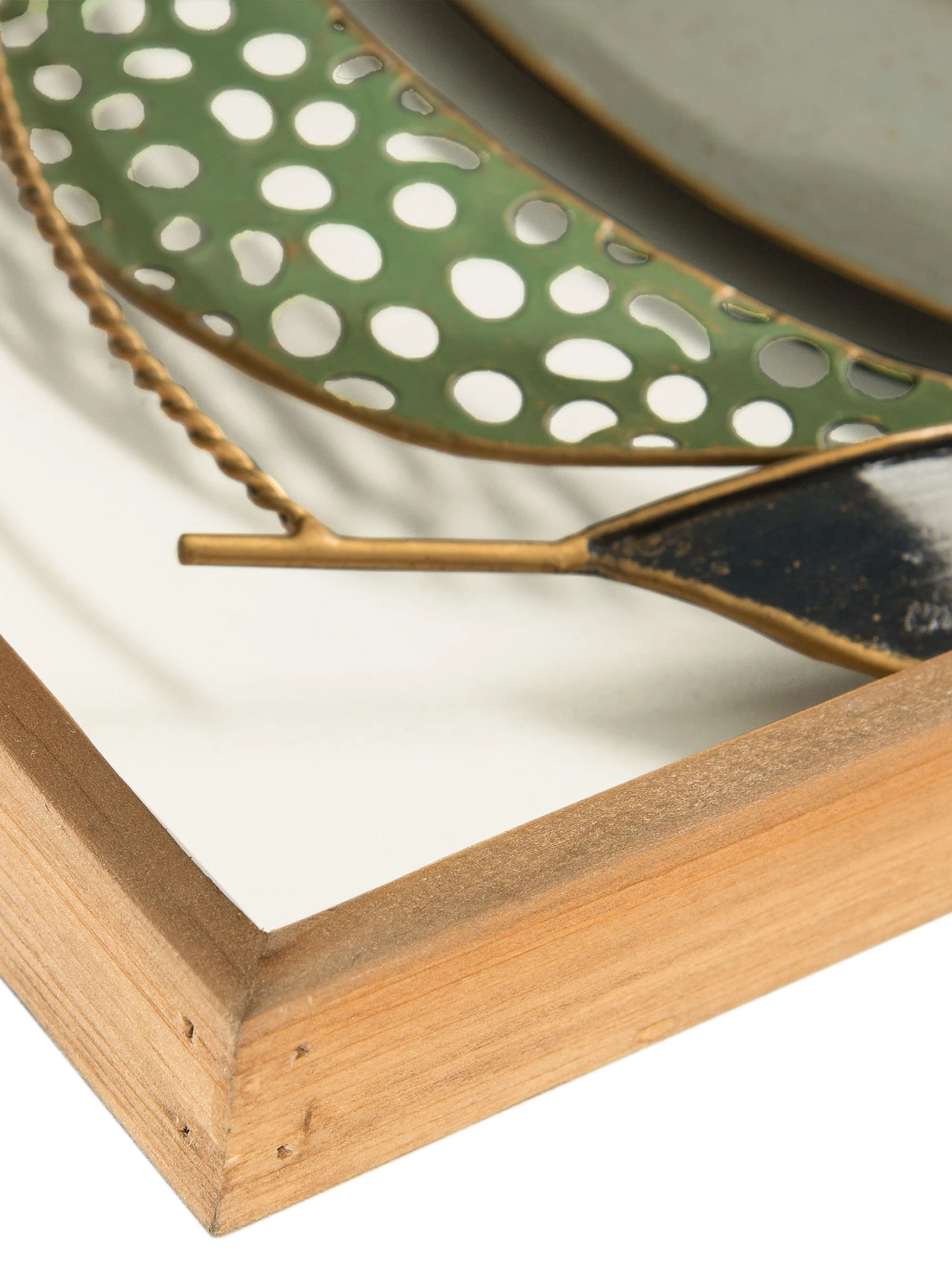 Wand-Objekt, Hellbraun Wand-Objekt, Hellbraun -Einrichtungsgegenstände Geschäft BellaMarie WandObjekt Mehrfarbig Hellbraun 32x44 lup2