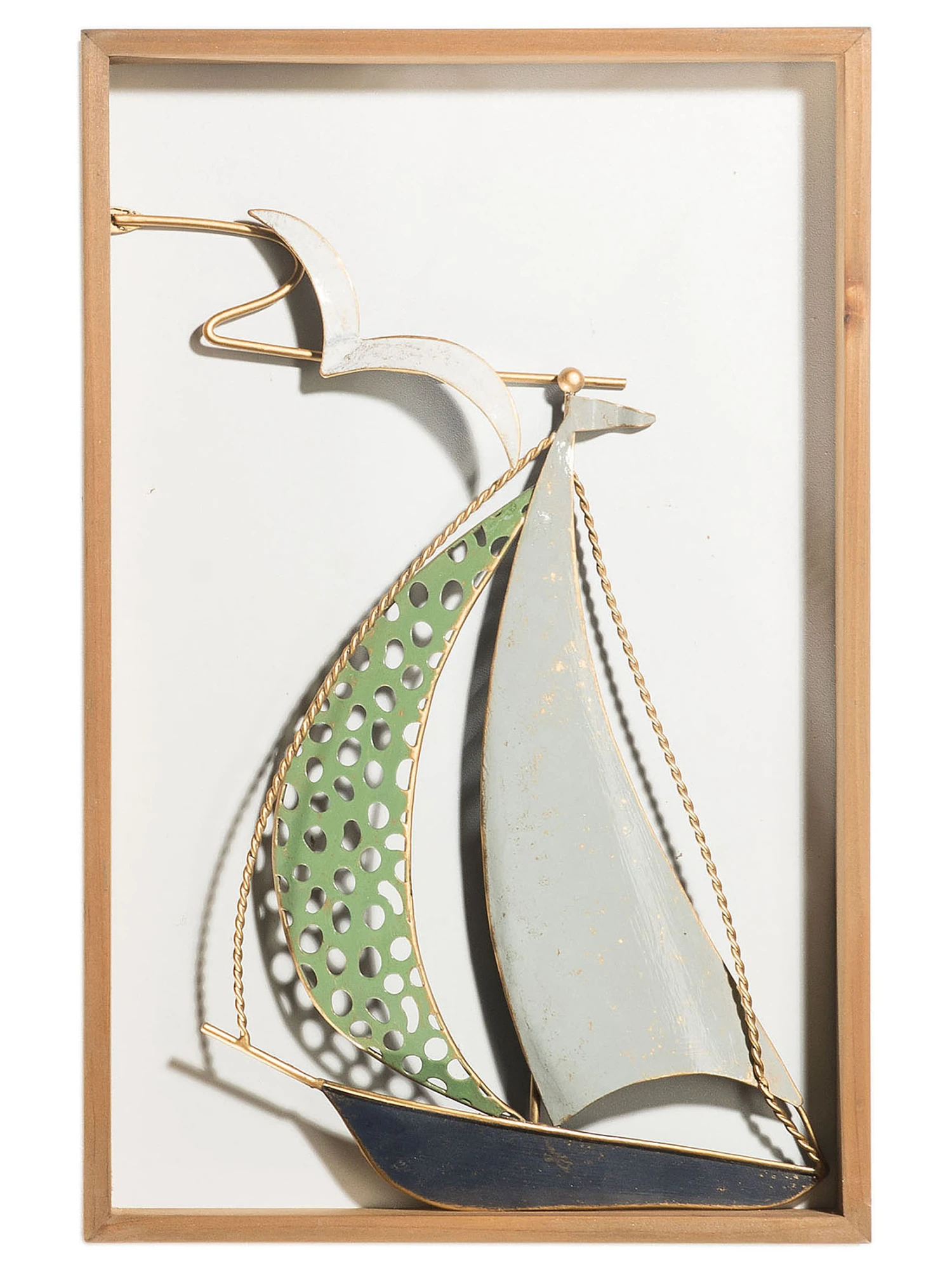 Wand-Objekt, Hellbraun Wand-Objekt, Hellbraun -Einrichtungsgegenstände Geschäft BellaMarie WandObjekt Mehrfarbig Hellbraun 32x44 pla