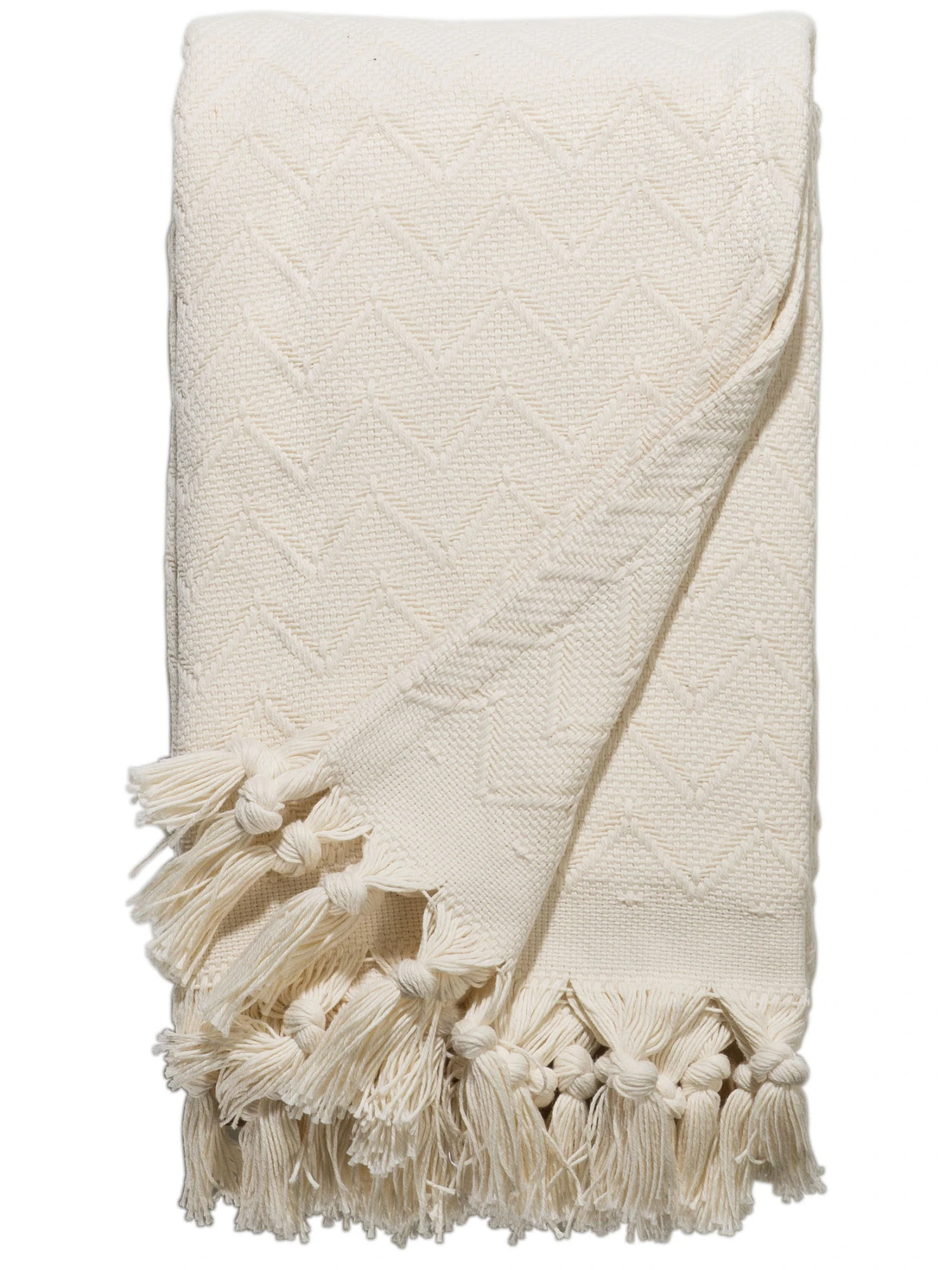 Decke, Elfenbein Decke, Elfenbein -Einrichtungsgegenstände Geschäft Bellania Decke creme elfenbein 150x200 pla