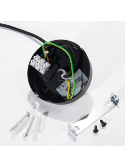 Hängeleuchte, Transparent -Einrichtungsgegenstände Geschäft Binche Pendelleuchte Transparent 27x27x20 ruk