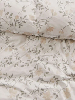 Renforcé-Bettwäsche, Nature -Einrichtungsgegenstände Geschäft BloomingNature Bettwaesche Beige Nature 135x200 lup