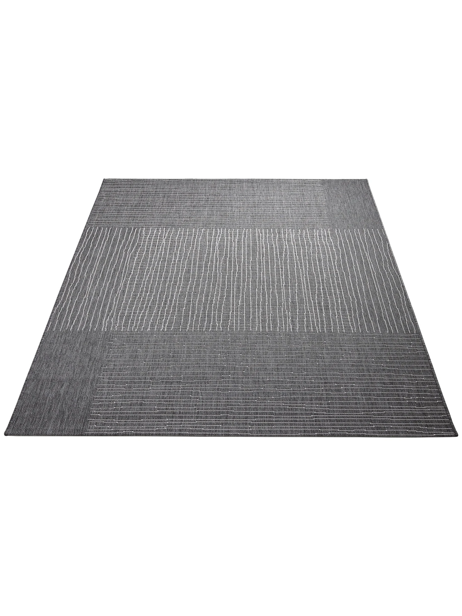 Outdoor-Teppich, Dunkelgrau Outdoor-Teppich, Dunkelgrau -Einrichtungsgegenstände Geschäft Borgsum OutdoorTeppich Dunkelgrau Anthrazit 160x230 fper