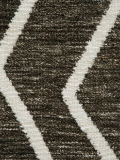 Designer-Teppich, Charcoal -Einrichtungsgegenstände Geschäft Bydalen DesignerTeppich Grau Charcoal 170x240 lup