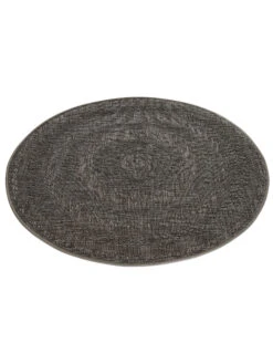 Outdoor-Teppich, Schiefer 4 Outdoor-Teppich, Schiefer -Einrichtungsgegenstände Geschäft Camino Outdoor Teppich Dunkelgrau Schiefer 120rund fper