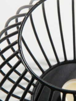 Teelichthalter, Black -Einrichtungsgegenstände Geschäft CandleBall Teelichthalter Schwarz Black 18x18x172C1 lup1