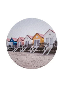 Leinwand Druck, Hellblau -Einrichtungsgegenstände Geschäft Canvas3er Bild Strand Blau Hellblau 30rund pla