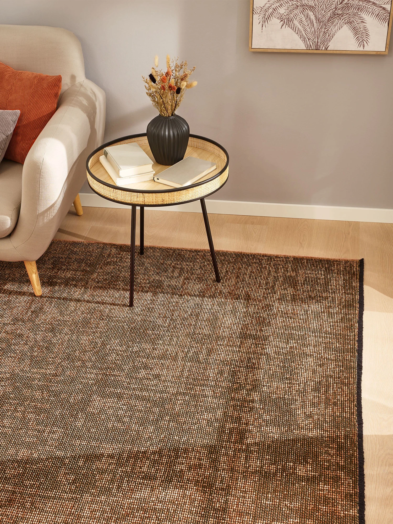 Moderner Teppich, Sand Moderner Teppich, Sand -Einrichtungsgegenstände Geschäft Cardiff ModernerTeppich Beige Sand 160x230 mil