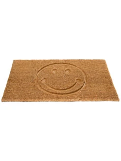 Fußmatte, Beige -Einrichtungsgegenstände Geschäft Coco Fussmatte Braun Beige 40x70 per