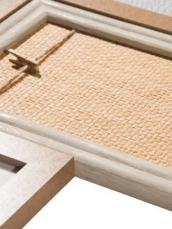 Bilderrahmen, Beige -Einrichtungsgegenstände Geschäft CollageNatural Bilderrahmen Creme Beige 10x15 lup3