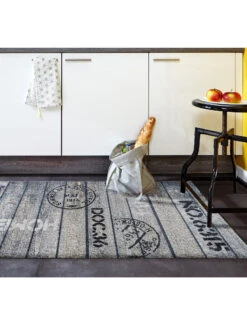 Fußmatte, Vintage Wood Brown