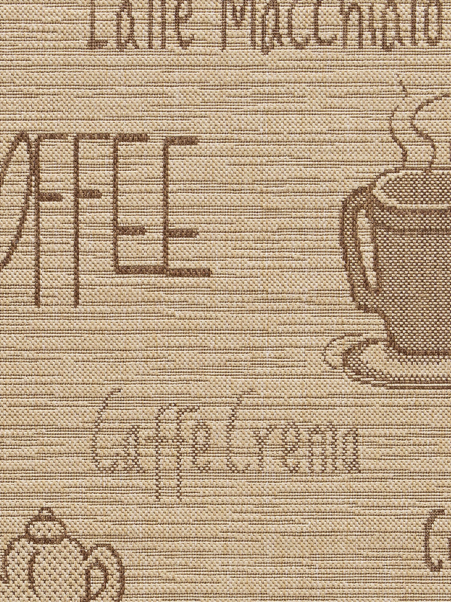 Küchenläufer, Beige Küchenläufer, Beige -Einrichtungsgegenstände Geschäft Cuisine FlachgewebeTeppich Beige lup