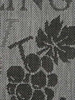 Küchenläufer, Vineyard -Einrichtungsgegenstände Geschäft Cuisine FlachgewebeTeppich Grau Vineyard2 80x200 lup