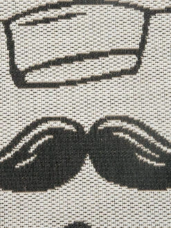 Küchenläufer, White/Black -Einrichtungsgegenstände Geschäft Cuisine FlachgewebeTeppich Weiss WhiteBlack 80x200 lup