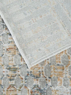 Vintage-Teppich, Silber 6 Vintage-Teppich, Silber -Einrichtungsgegenstände Geschäft Cullen VintageTeppich Grau Silber 160x230 wel