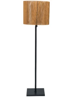 Standleuchte, Dunkelbeige -Einrichtungsgegenstände Geschäft Daito Standleuchte Beige Dunkelbeige 40x40x160 per2