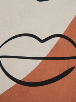 Leinwand-Druck-handbemalt, Beige/Braun -Einrichtungsgegenstände Geschäft Doubleface Druckgerahmt Terra BeigeBraun 50x70 lup