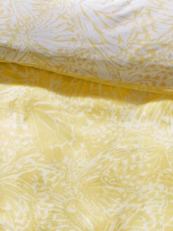 Satin-Bettwäsche, Gelb -Einrichtungsgegenstände Geschäft Elanora Bettwaesche Gelb 135x200 lup