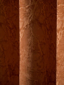 Ösenschal, Cognac -Einrichtungsgegenstände Geschäft Eleonore Gardine Oesenschal Braun Cognac 140x245 lup2