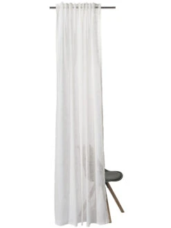 Vorhang Mit Gardinenband, Offwhite 4 Vorhang Mit Gardinenband, Offwhite -Einrichtungsgegenstände Geschäft Enna Gardine VerdeckteSchlaufe Weiss Offwhite 140x245 pla2