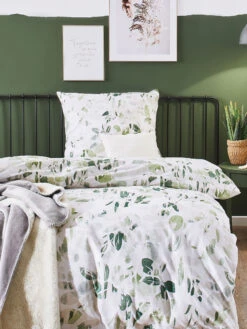 Bettwäsche, Salbeigrün