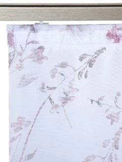 Flächenvorhang, Rose 4 Flächenvorhang, Rose -Einrichtungsgegenstände Geschäft Evi Gardine Flaechenvorhang Rosa Rose 60x245 lup1