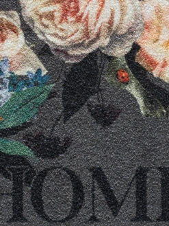 Fußmatte, Dutch Flower Anthrazit -Einrichtungsgegenstände Geschäft Fashion FuC39Fmatte Hellgrau DutchFlowerAnthrazit 66x100 lup