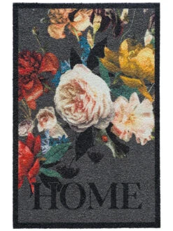 Fußmatte, Dutch Flower Anthrazit