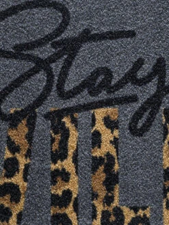 Fußmatte, Stay Wild -Einrichtungsgegenstände Geschäft Fashion Fussmatte grau StayWild 50x80 lup