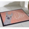 Fußmatte, Hello Lama -Einrichtungsgegenstände Geschäft Fashion Fussmatte rosa HelloLama 50x80 mil