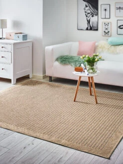 Outdoor-Teppich, Wood -Einrichtungsgegenstände Geschäft Freya OutdoorTeppich Dunkelbraun Wood 160x230 mil