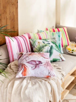 Outdoorkissen, Lila -Einrichtungsgegenstände Geschäft Frondo Folla Riba Ilan Kissen div 45x45 mil