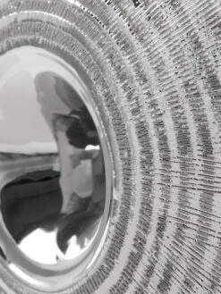 Deko-Vase, Silber -Einrichtungsgegenstände Geschäft Gansu DekoVase Silber lup3