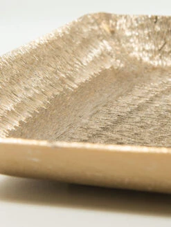 Deko-Tablett, Gold -Einrichtungsgegenstände Geschäft GoldMinkFinish DekoTablett Gold 18x50 lup