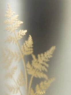 Teelichthalter, Dunkelgrün/Gold -Einrichtungsgegenstände Geschäft Goldfarn Teelichthalter Gruen DunkelgruenGold 10x10x122C5 lup2