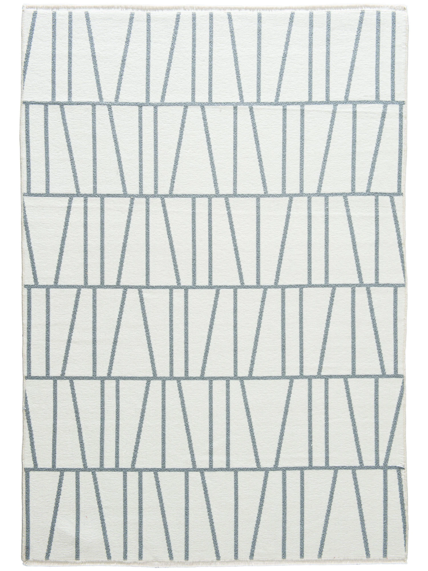 Moderner Teppich, Creme/grau Moderner Teppich, Creme/grau -Einrichtungsgegenstände Geschäft Hedda ModernerTeppich Grau Creme grau 160x230 pla1
